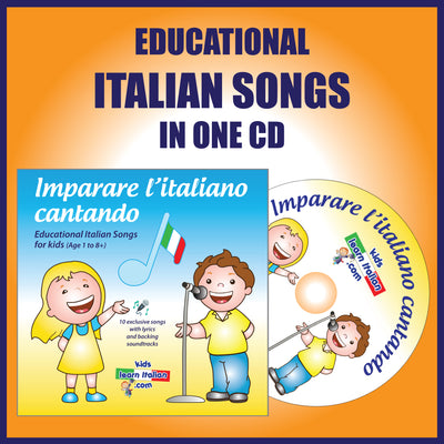 Album of Italian Songs for Kids CD Version