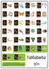 Italian Full Alphabet Poster