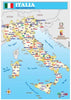 Map of Italy Poster